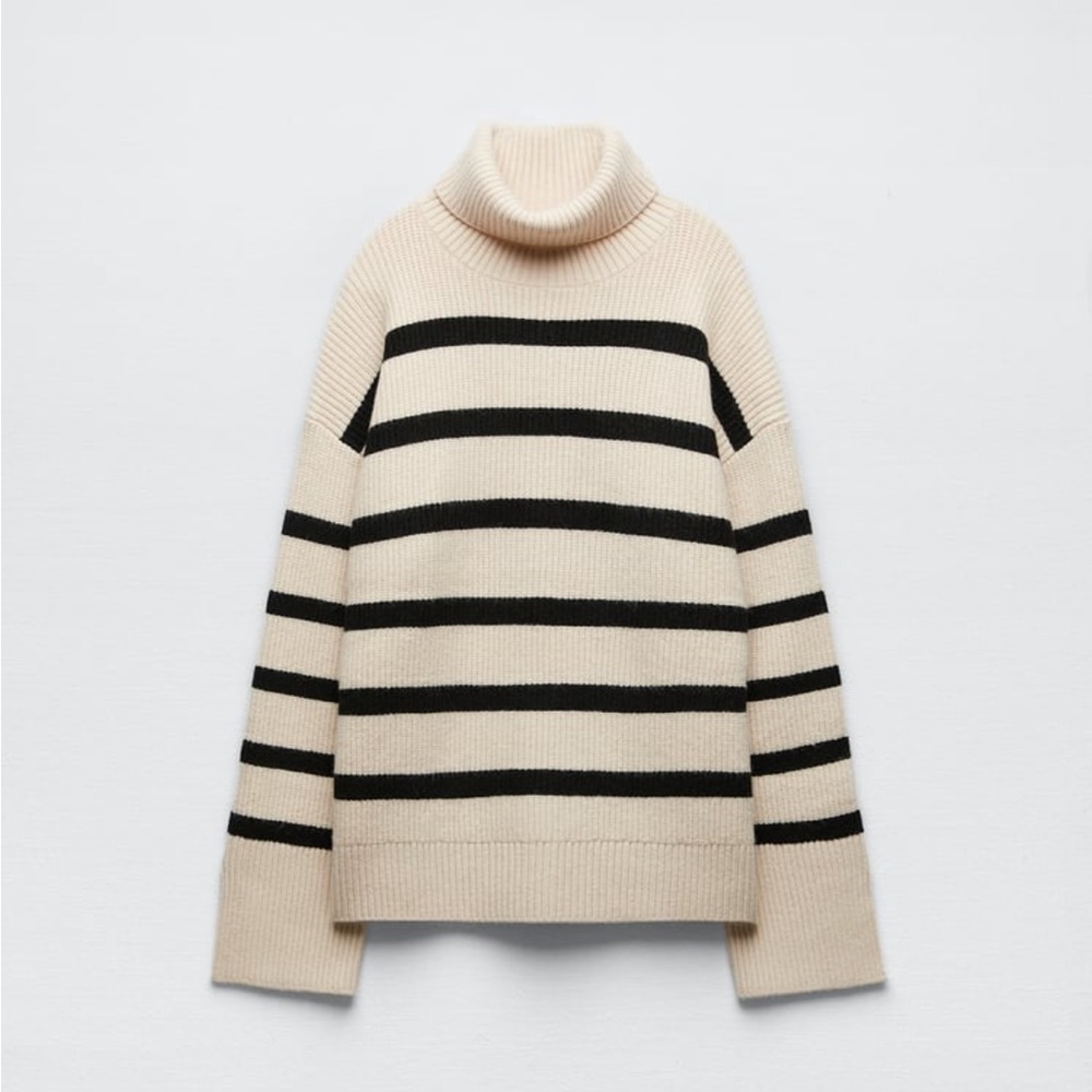 STRIPED KNIT SWEATER - Picture 6 of 6